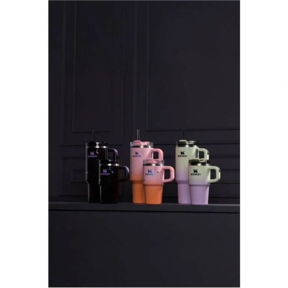 🎃 🦇 Stanley Halloween 40oz H2.0 Flowstate Quencher Tumbler in Spellcast Black - Picture 5 of 5